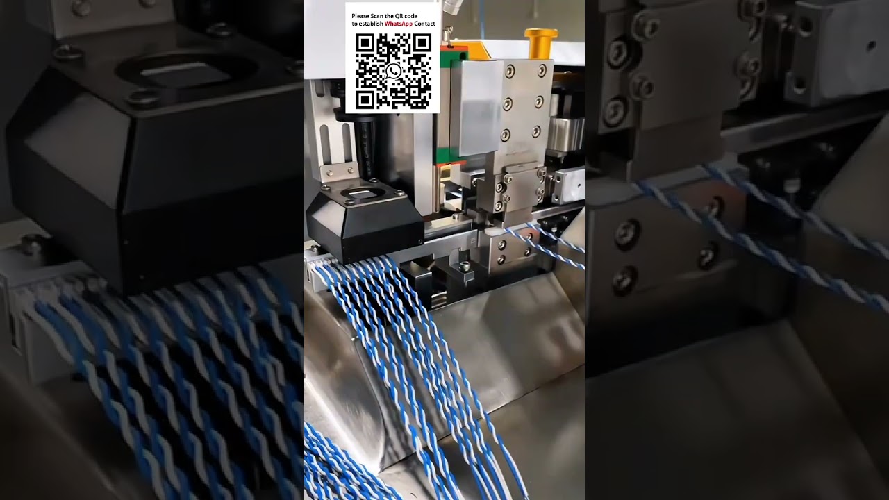 Volledig Automatische IDC Doorsteek Terminal Krimpmachine | Kabelboom Automatisering