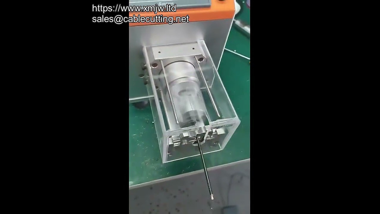 Semi-automatische coaxkabel stripmachine - Hoge precisie voor nieuwe energie en elektrische kabels