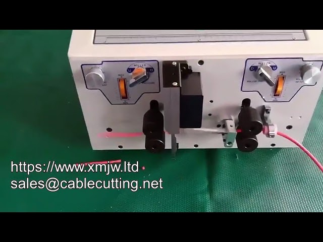 WPM 03e – Automatische aluminium draad strip- en snijmachine voordelig geprijsd