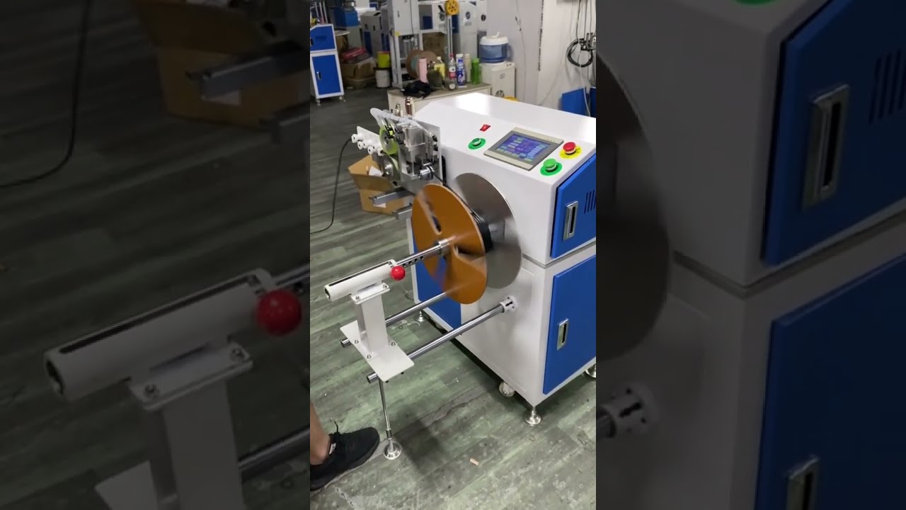Draadopwikkelmachine 15 kg: Precisie meten & zuiver snijden voor productie