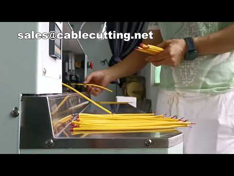 Universele Multikern Draadstripper & Vertinner – 2 tot 14 kernen – Automatische Machine