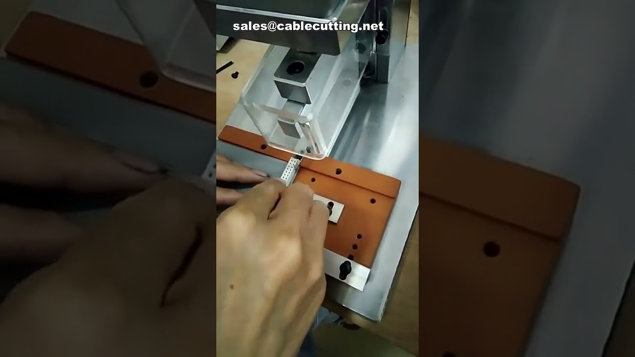 Pneumatische IDC Crimpmachine voor Computerkabels 8P tot 64P - Ribbonkabel Crimper
