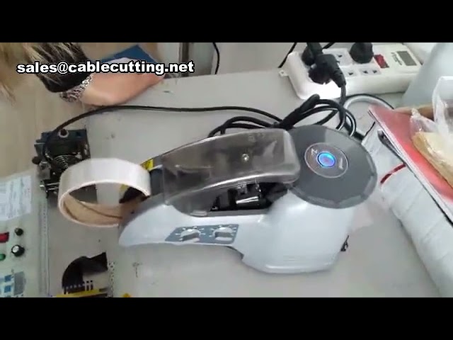 Nieuwe elektrische tape dispenser voor zelfklevende tapes – automatisch en sterk hechtend