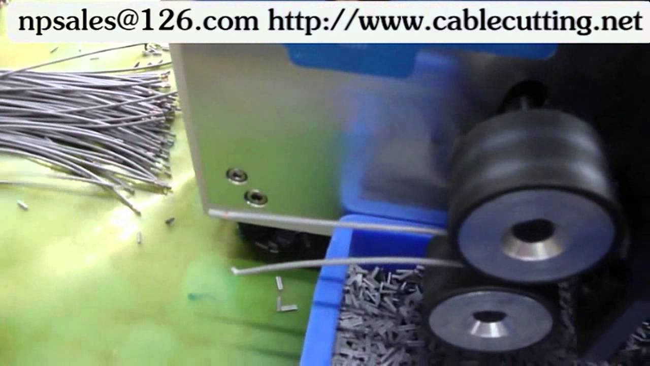 Automatische stripmachine WPM-C1A | Industriële kabelknipper en -stripper | http://www.cablecutting.net