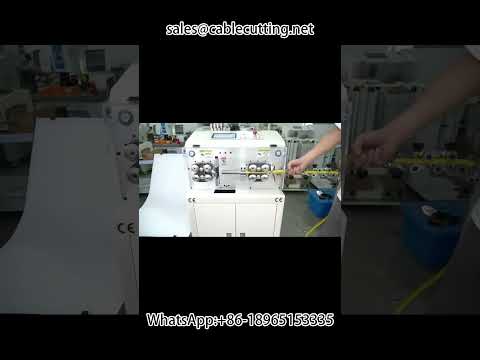 Draadstripper en -snijmachine, breed strikbereik #machine #auto