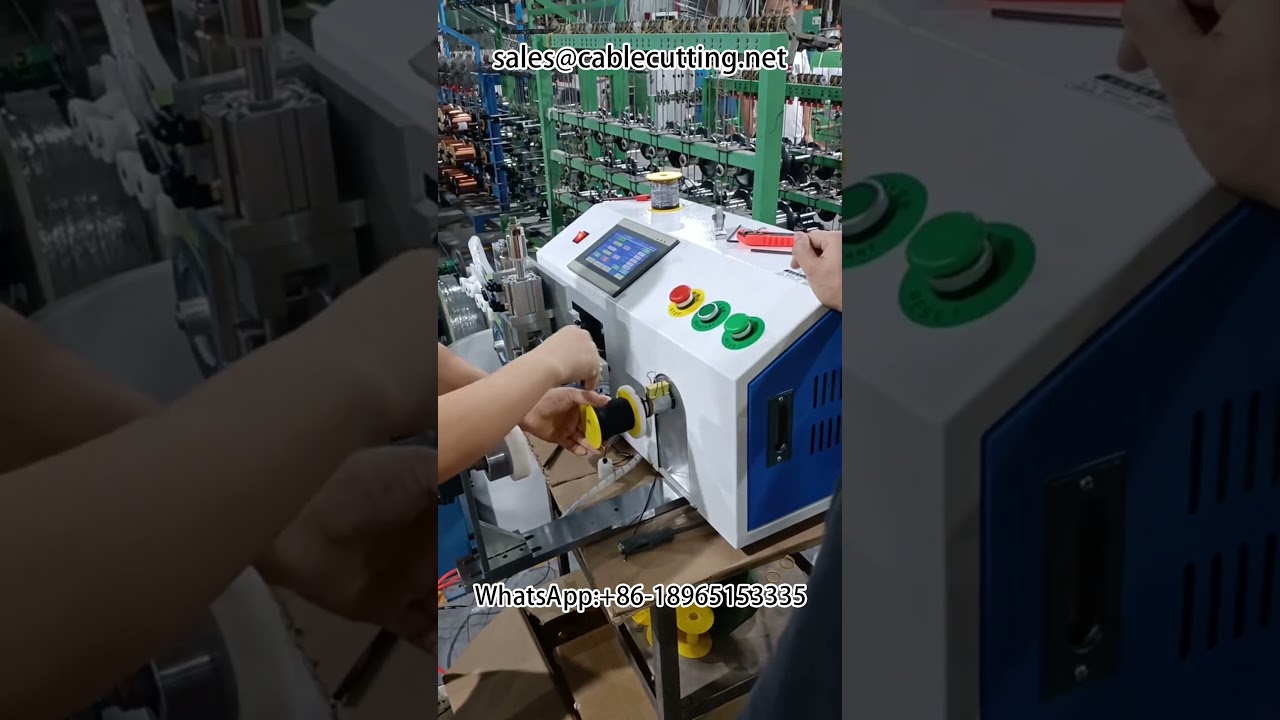 Automatische Meter-tellende Wikkelmachine voor Kabelbomen | Draadverwerking