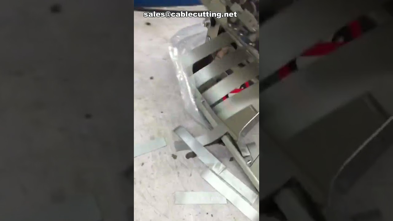 Hete snede satijn lint snijmachine | Automatische lint snijmachine voor textielverpakking