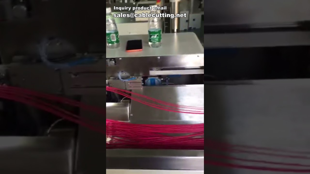 Automatische kabelstrip- en vertinmachine: kabeldraaien, vertinnen en krimpen voor industriële toepassingen
