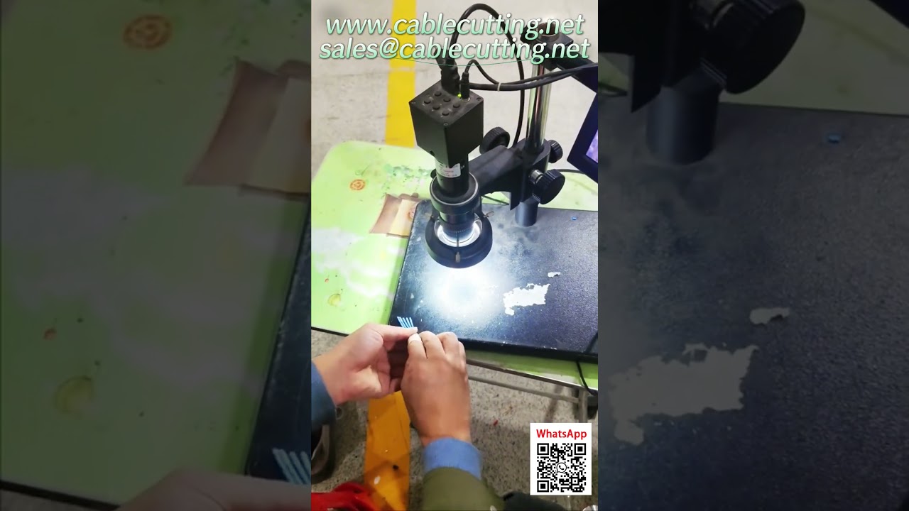 Dubbele laser draadstripper – geen schade aan de binnenste geleider