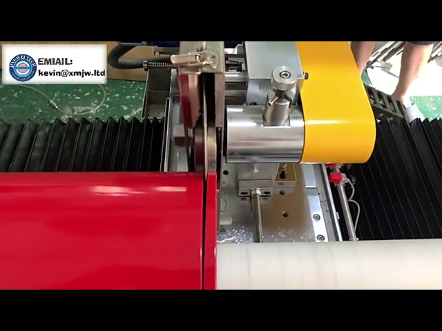 Precisie snijmachine voor kraftpapier en non-woven rollen | Automatische rol snijder