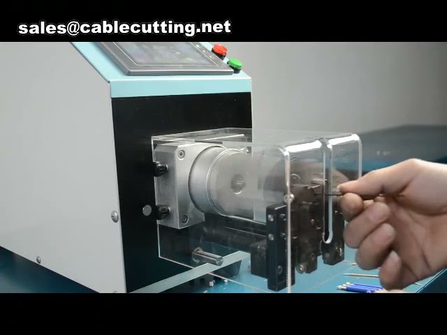 Automatische Draadstripmachine | Kabelstrip- en snijmachine voor industriële productie