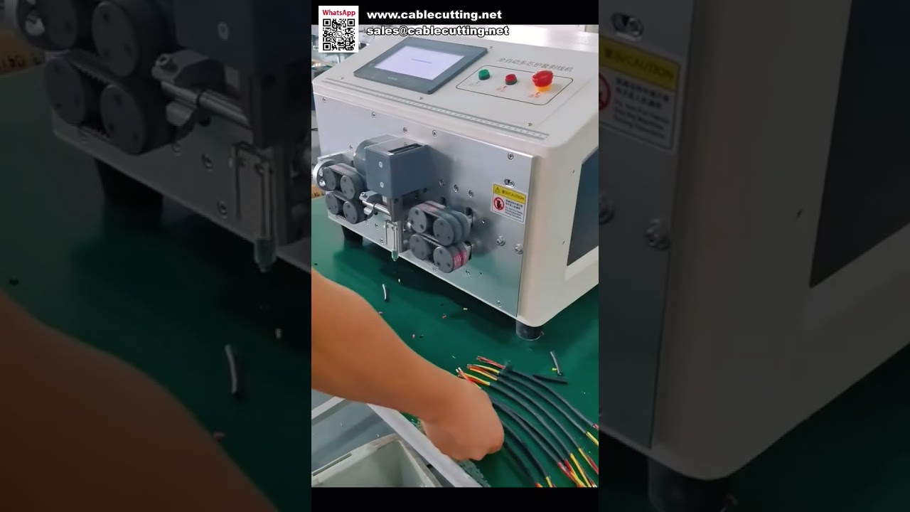 Automatische mantelstripmachine voor binnen- en buitenmantel - Efficiënt kabelboom strippen