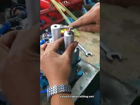 Pneumatische draadstripper instellen en bedienen - Videohandleiding