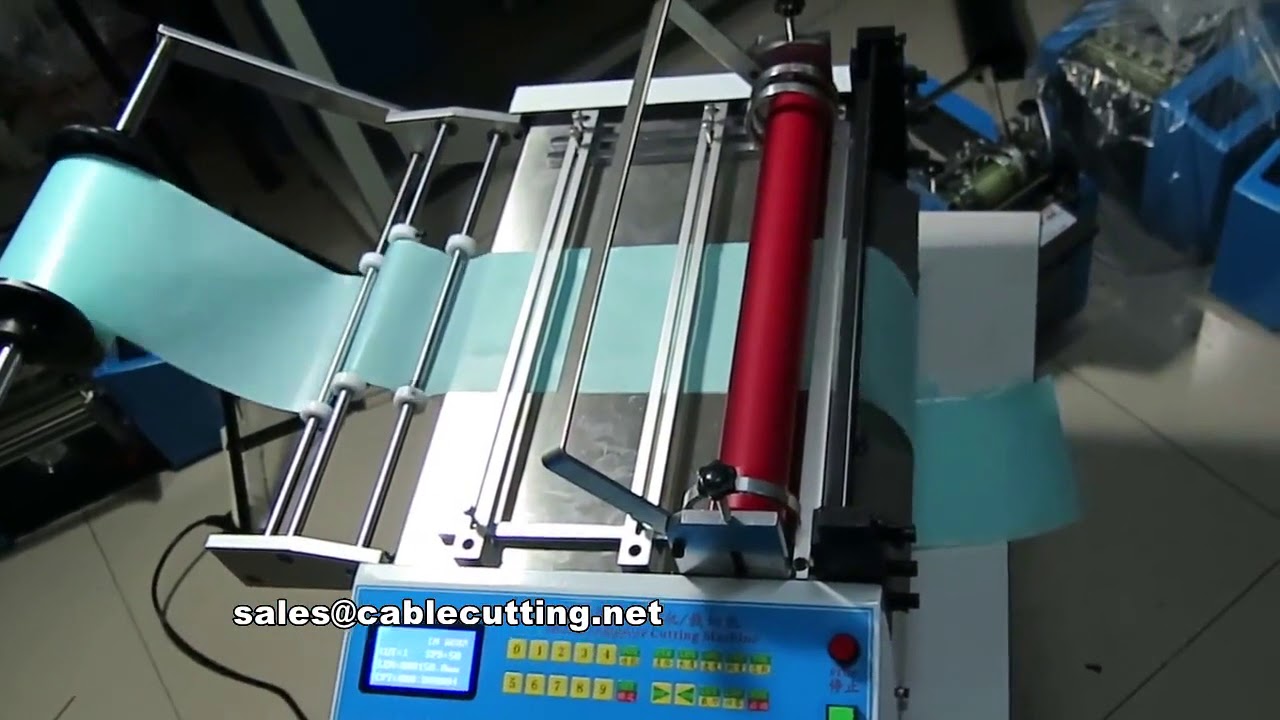 Ultrabrede computergestuurde snijmachine | 300 mm snijbreedte voor kabel- en verpakkingsautomatisering