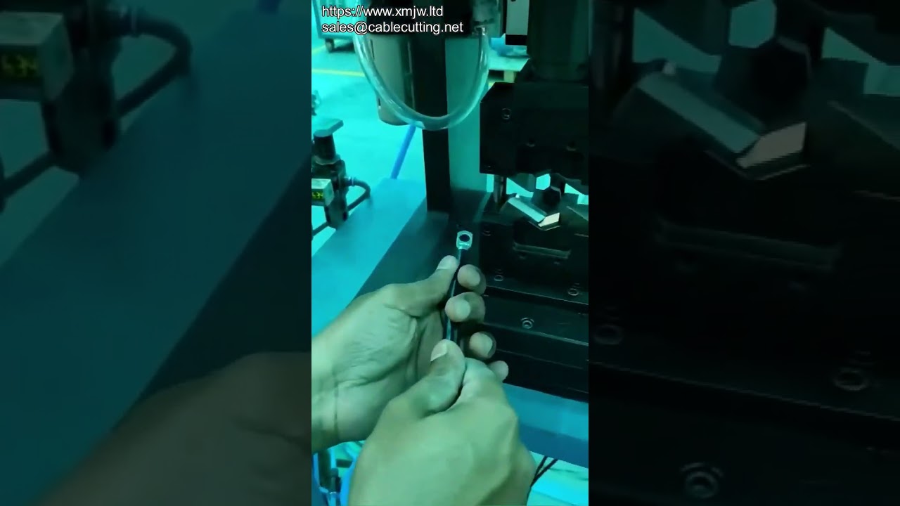 Professionele Krimpmachine voor Autodraad & Kabeloogverbindingen