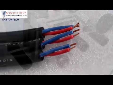 Volledig automatische 5-aderige kabelstripmachine - Multikabel mantel strippen en draadsnijden