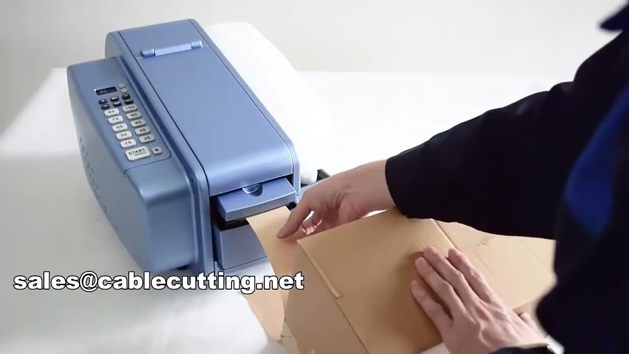 Water Activated Gummed Tape Dispenser Machine for Automated Packaging