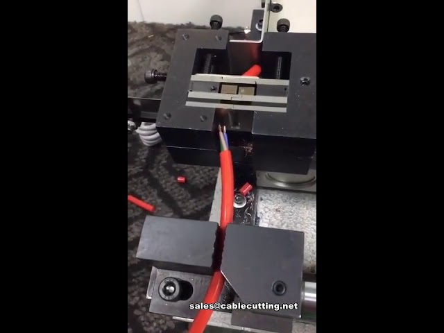 Pneumatische kabelstripmachine voor mantelkabels - Efficiënt en precies strippen