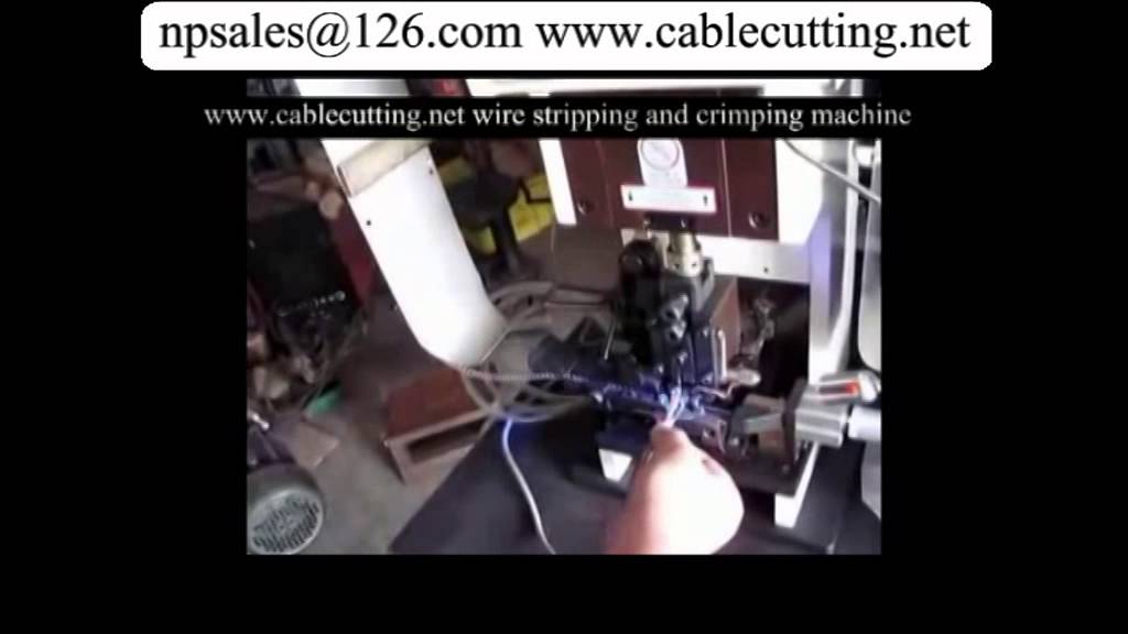 WPM-15 Stript- en Krimpmachine – Efficiënte industriële kabelverwerking