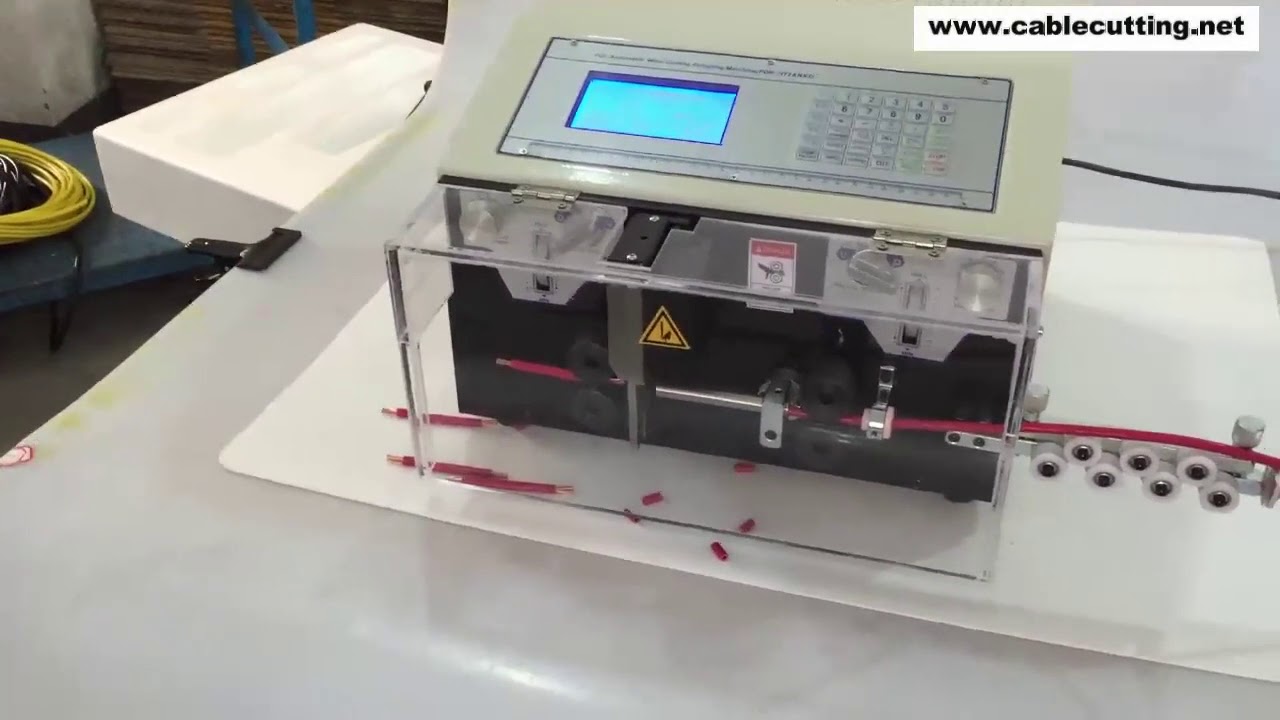 Automatische draadstrip- en knipmachine WPM-09JE2 - Hoge precisie kabelverwerking