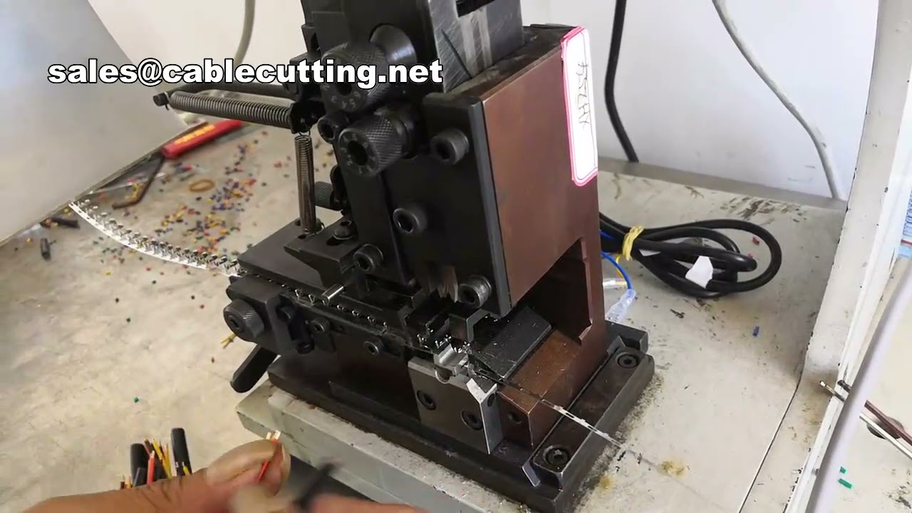 Krimpmachine voor Terminals & Bladbending Net – Industriële Precisie