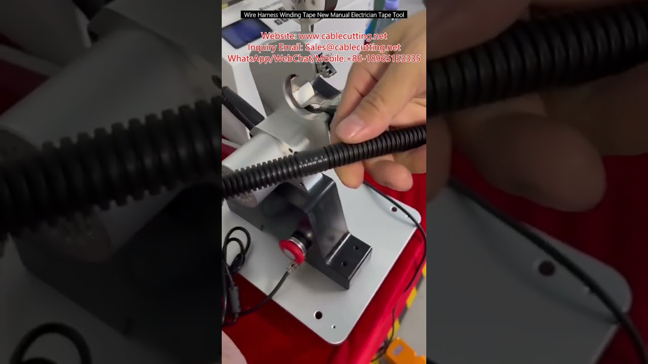 Handmatige kabelboom-omwikkeltape: Nieuwe tape tool voor elektriciens