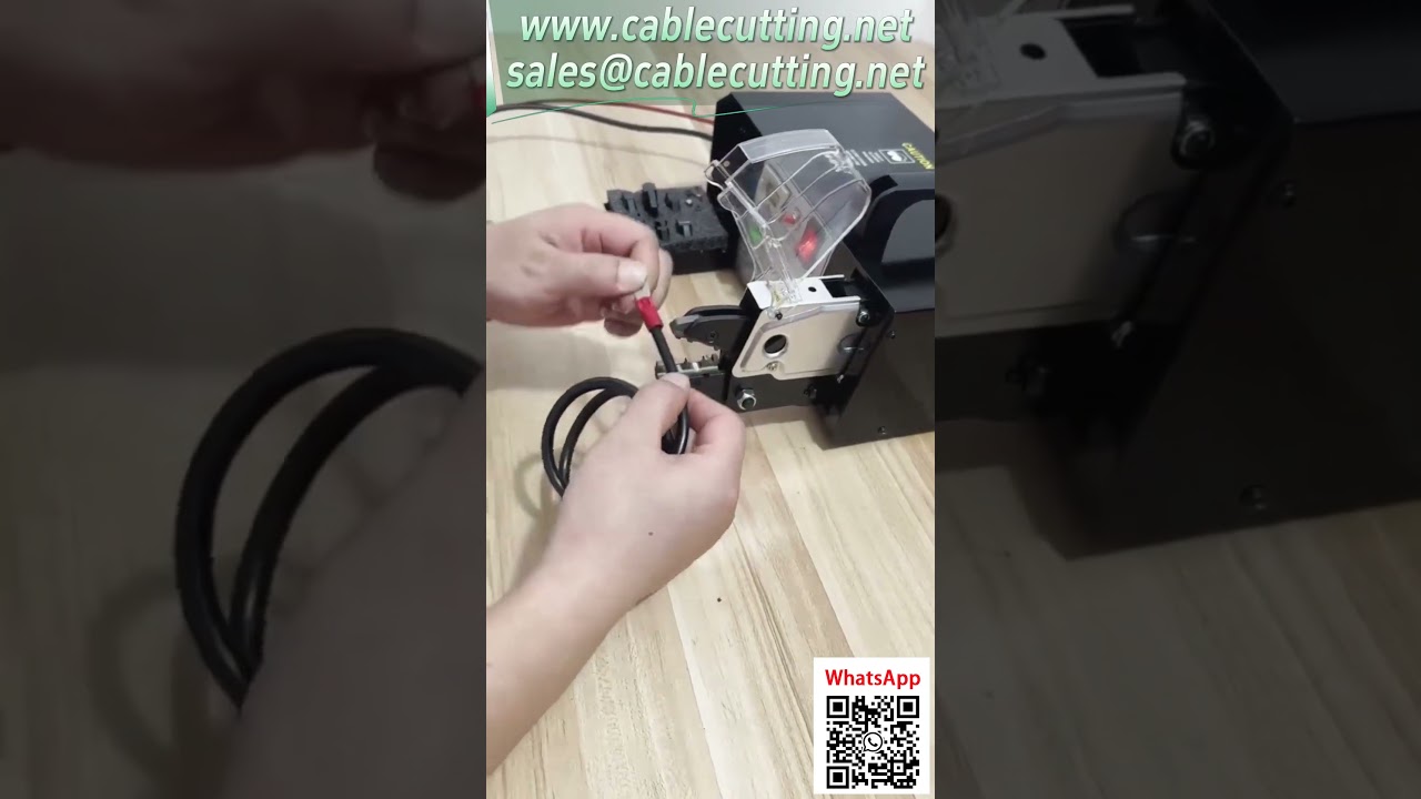 Elektrische kabelkrimpmachine - Praktijktest met RV8-4 klemmen