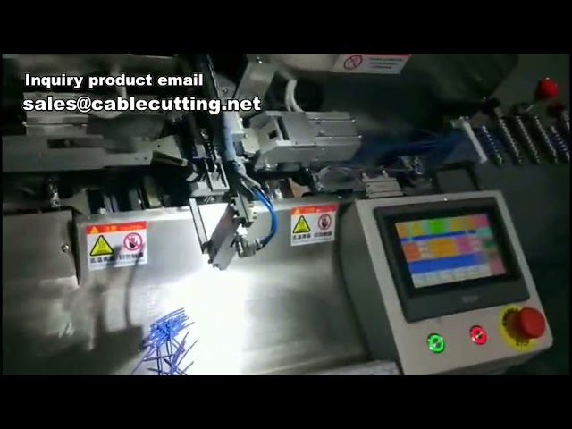 Automatische draadstripping-, twist- en vertinmachine | Machines voor het vertinnen van kleine draden | Draadvertin
