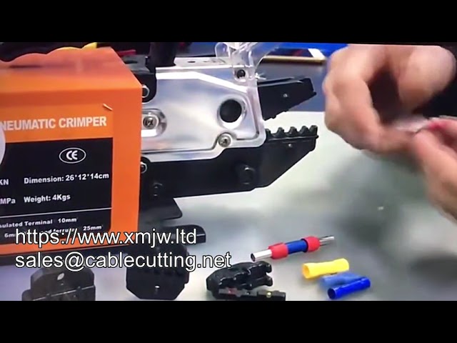 WPM-50m Pneumatische Krimp machine voor Kabelkabelschoenen & Voorgeïsoleerde Terminals