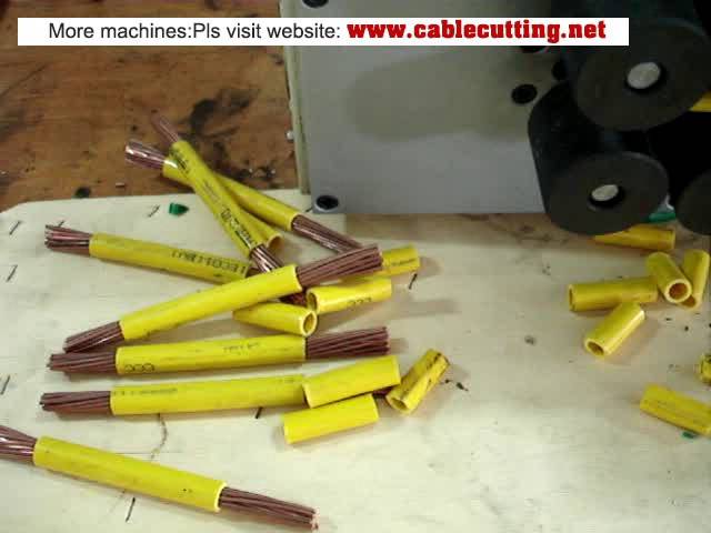 Zware kabel snij- en stripmachine WPM-MAX2 voor 50 mm² 19-aderige kabels