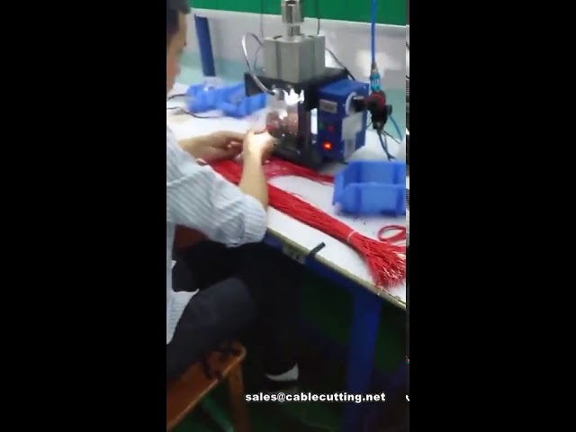 Krimpmachine voor voorgeïsoleerde en losse buisterminals | Industriële krimpoplossing