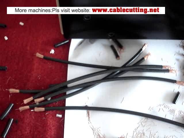 Coaxkabel Strippen en Snijmachine (WPM-09S) - Automatische precisie