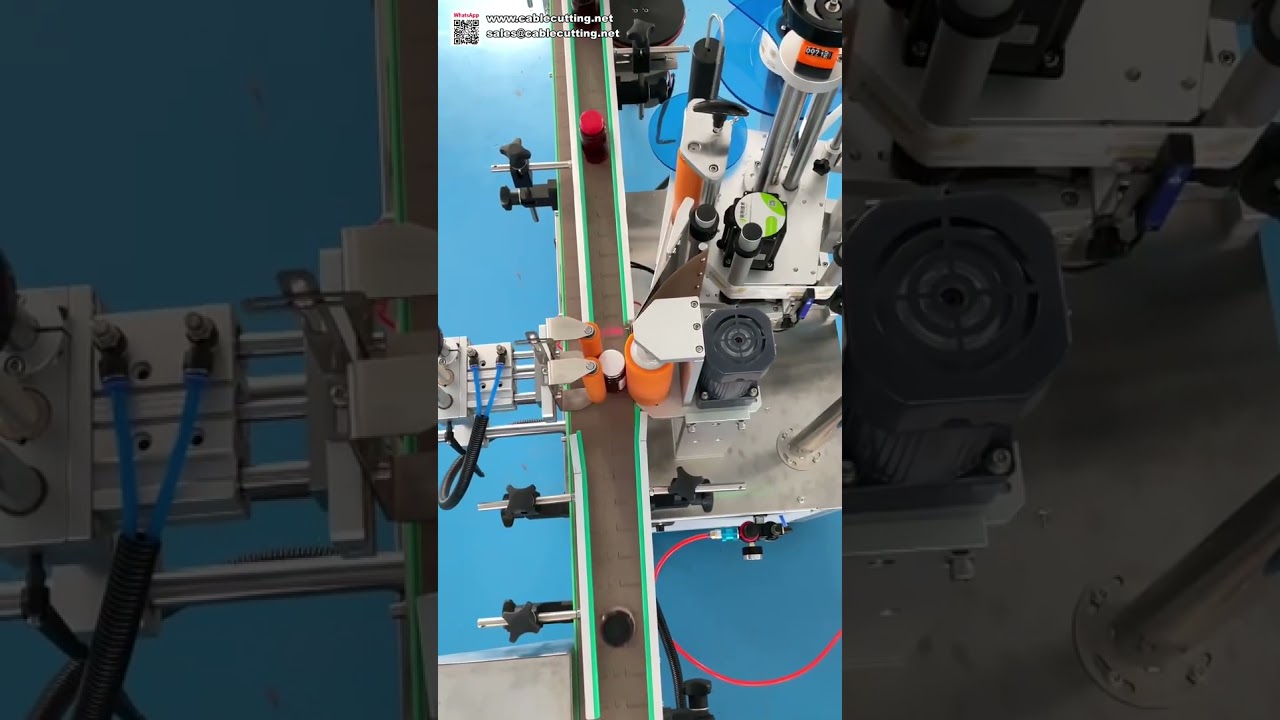 Etiketteermachine voor ronde flessen – precisie en betrouwbaarheid voor industrieel gebruik