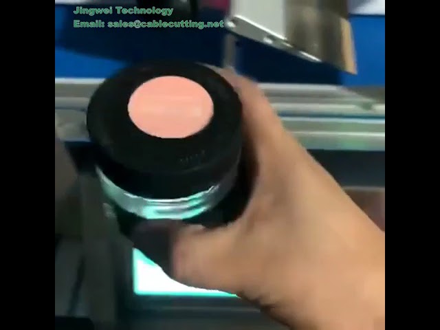 Volledig automatische desktop etiketteermachine voor platte flessen - bovenoppervlak labelen