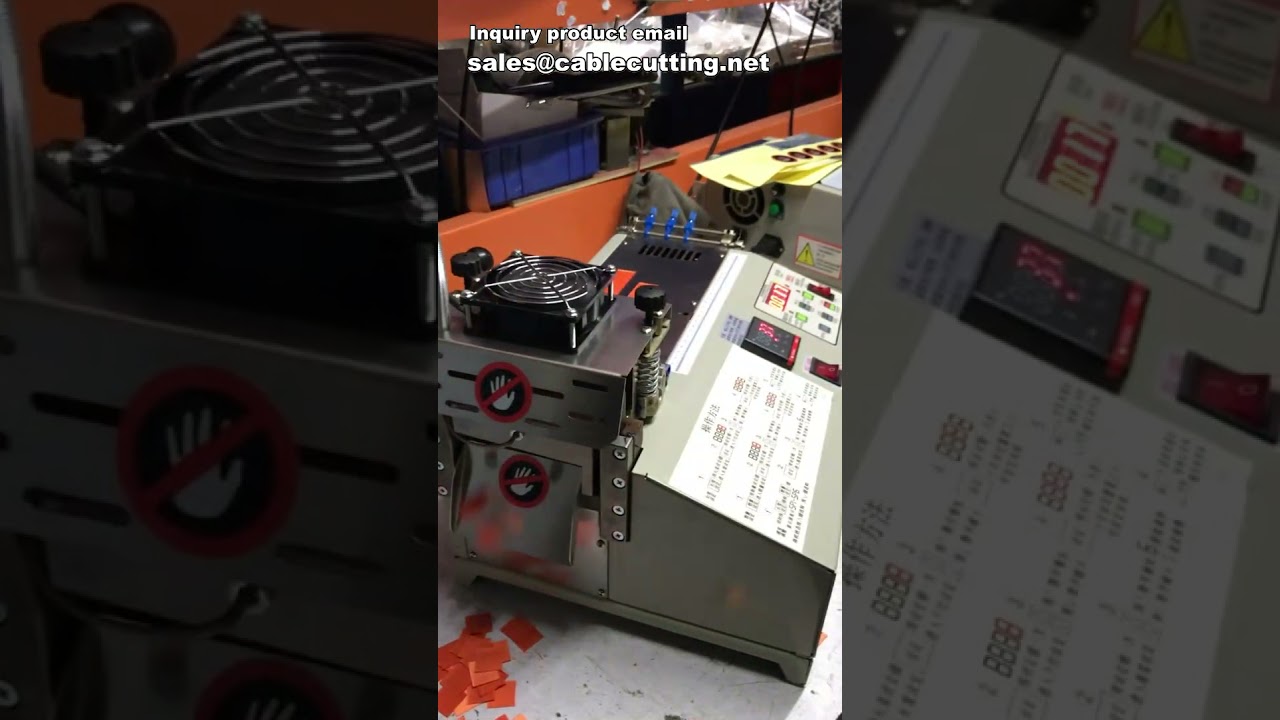Automatische Tape Snijmachine voor Nylonband, Ritsband en PVC