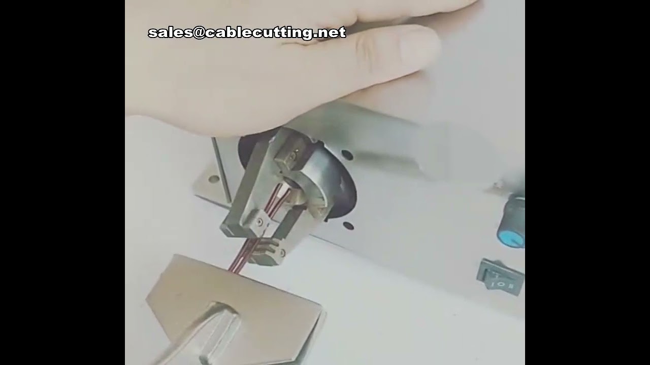 Krachtige draaimachine voor meeraderige koperdraden - Automatische kabelverwerking