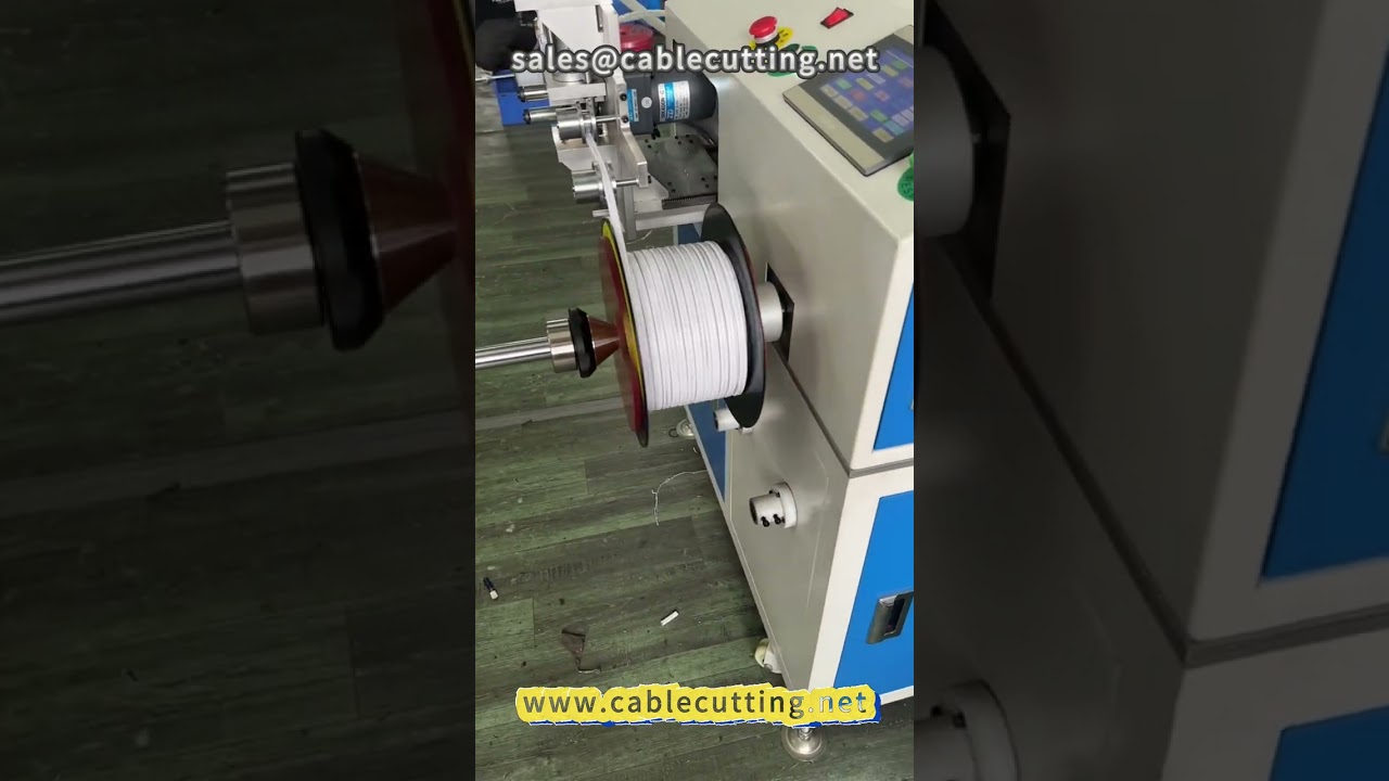 33  Vlakke kabel oprollen 100 meter | Opwikkelmachine | Draadverwerking | Kabelapparatuur