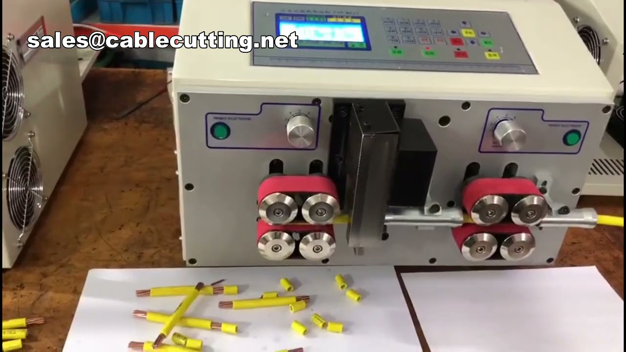 Automatische draadstripper en kabelverwerkingsmachine – Elektrische hulsenstripper en knipmachine