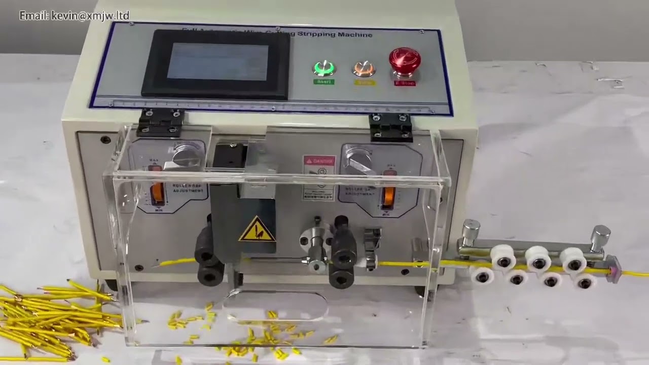SWT-508SD-S Automatische Draadstripmachine | Precieze Snij- en Striptechnologie 0,1-4mm² met Touchscreen