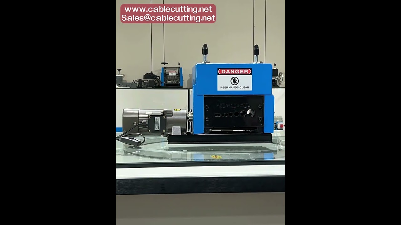 Elektrische draadstripmachine 6090180W – Krachtige kabelstripper voor koperrecycling