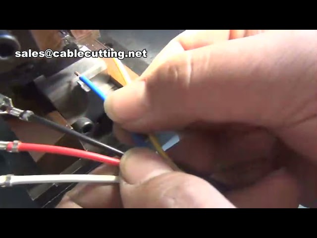 Automatische kabel- en terminalkrimpmachine - Efficiënte draadverwerking