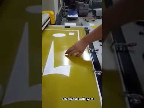 Automatic Knife PVC Material Cloth Plotter Cutter Machine