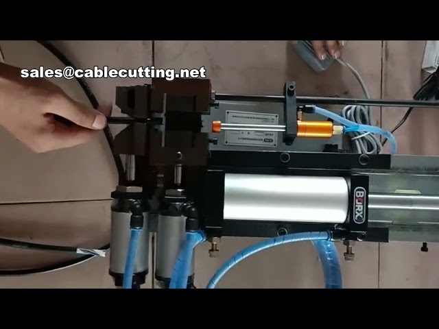 Multikern gas-elektrische kabel- en pijpstripper & snijmachine | Efficiënte pijpleidingbewerking