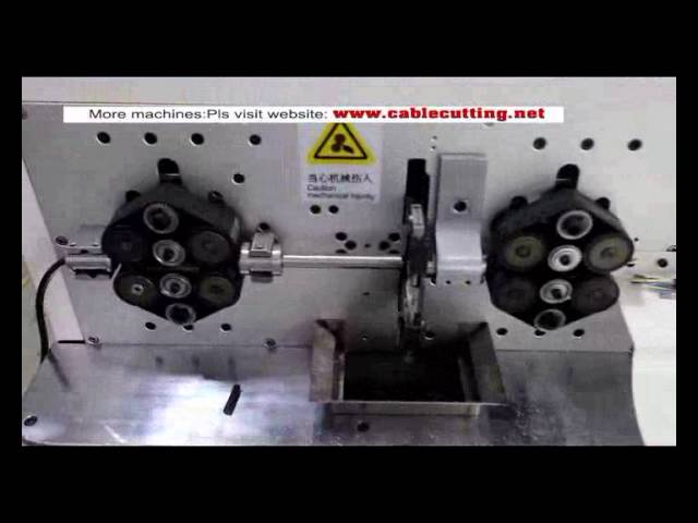 WPM-99: Volledig automatische strip- en snijmachine voor ronde meeraderige kabels