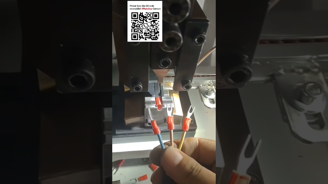Stille semi-automatische klemkrimpmachine voor losse terminals met trilvoeder – UT-terminals