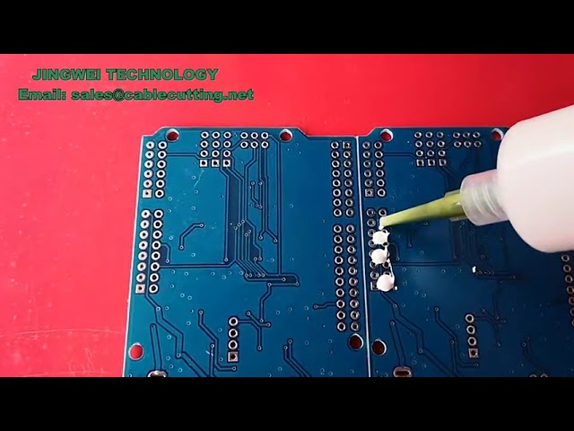 Digitale dispensermachine voor silicone, glaslijm en soldeerpasta – automatische lijmtoevoer