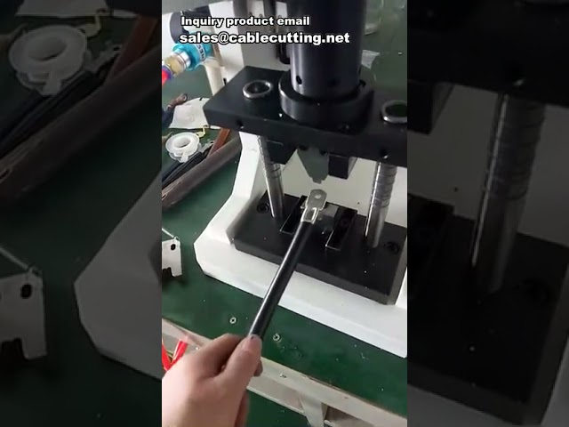 Pneumatische krimpmachine | Pneumatische terminalpers | Cooper terminalpersmachine