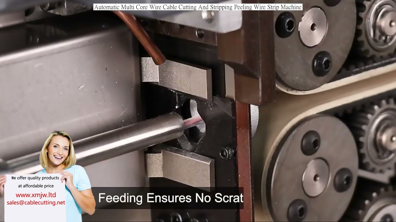 Automatische multi-aderige kabel snij- en stripmachine – Precisie en hoge snelheid