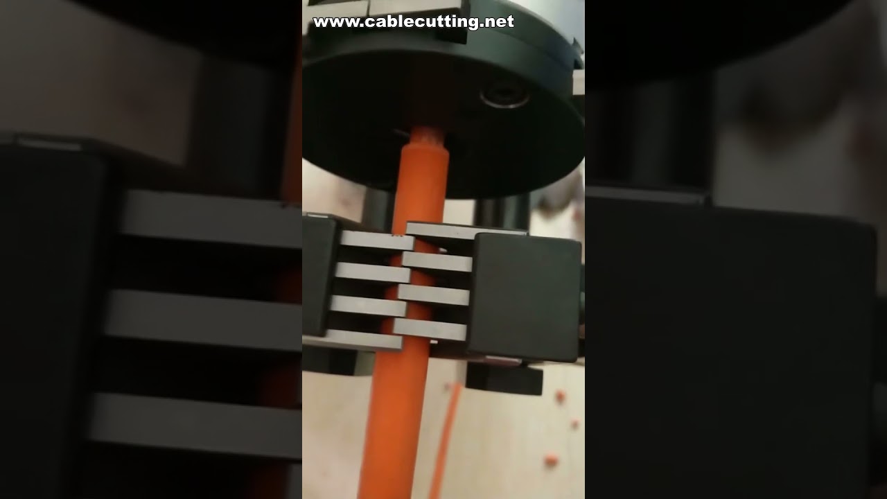 Coaxiale kabelstripmachine 2-23 mm - Elektrische draadroterende stripmachine voor industriële automatisering