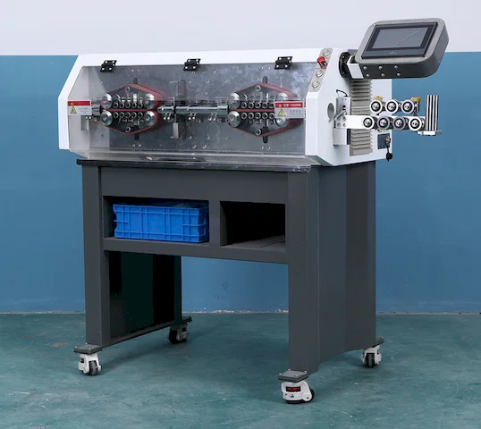 Zware Grote Kabel Stripper en Snijder WPM-30-300 - Automatische Draadstripmachine